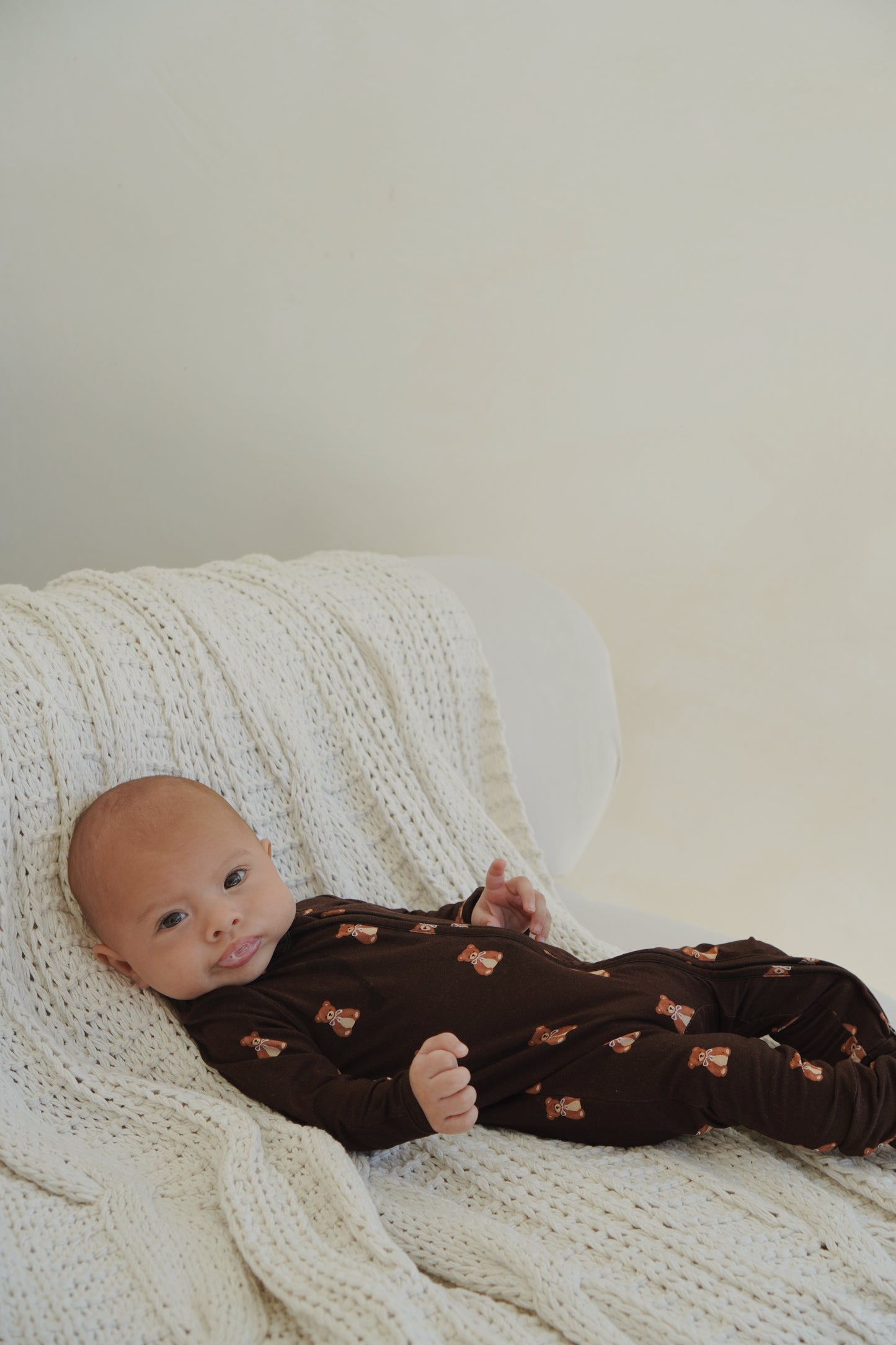 Zip Romper - Teddies