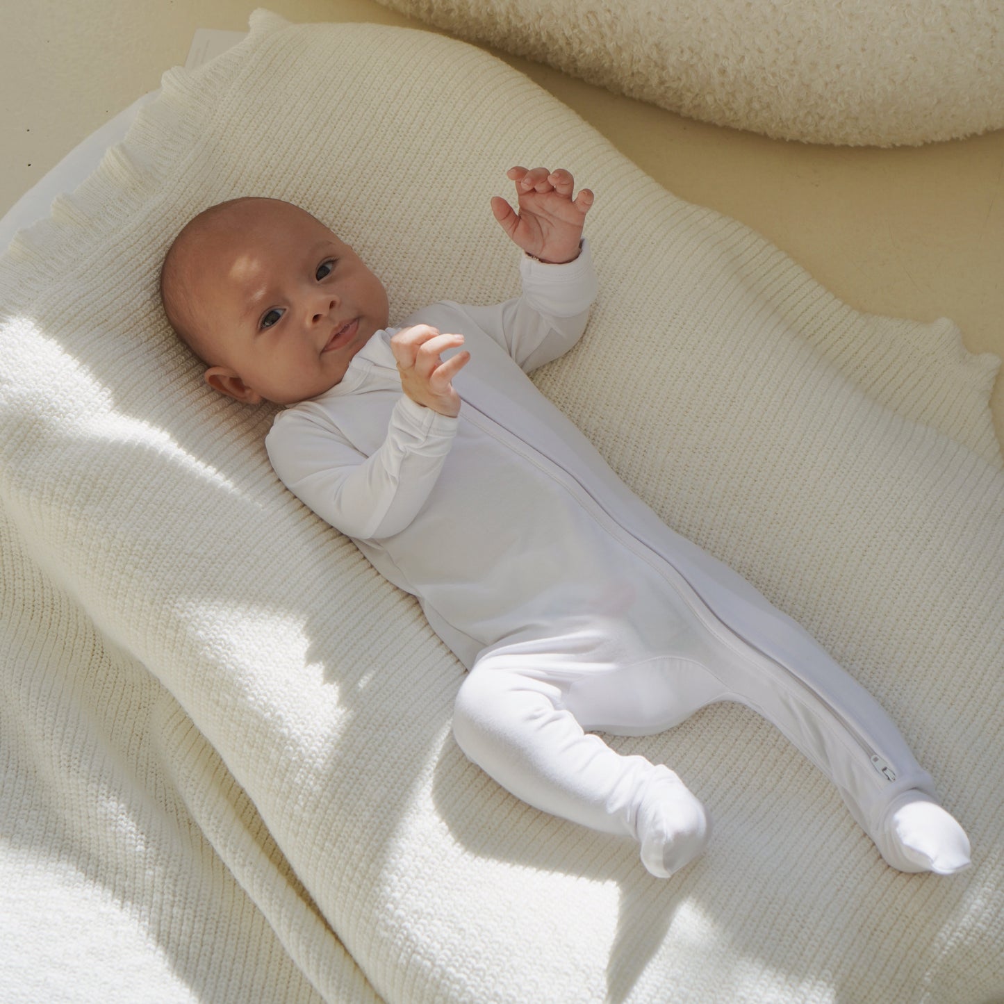 Bamboo Footed Sleeper - Cloud
