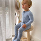 Bamboo Footed Sleeper - Sky